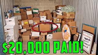 Over $20,000 Paid! Antique Storage Unit! Storage Unit Finds!
