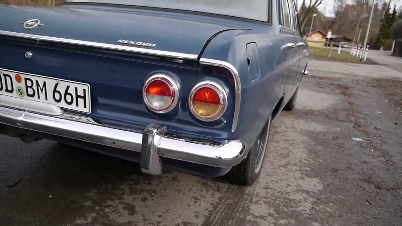 OPEL REKORD B 1966 OLYMPIA - YouTube