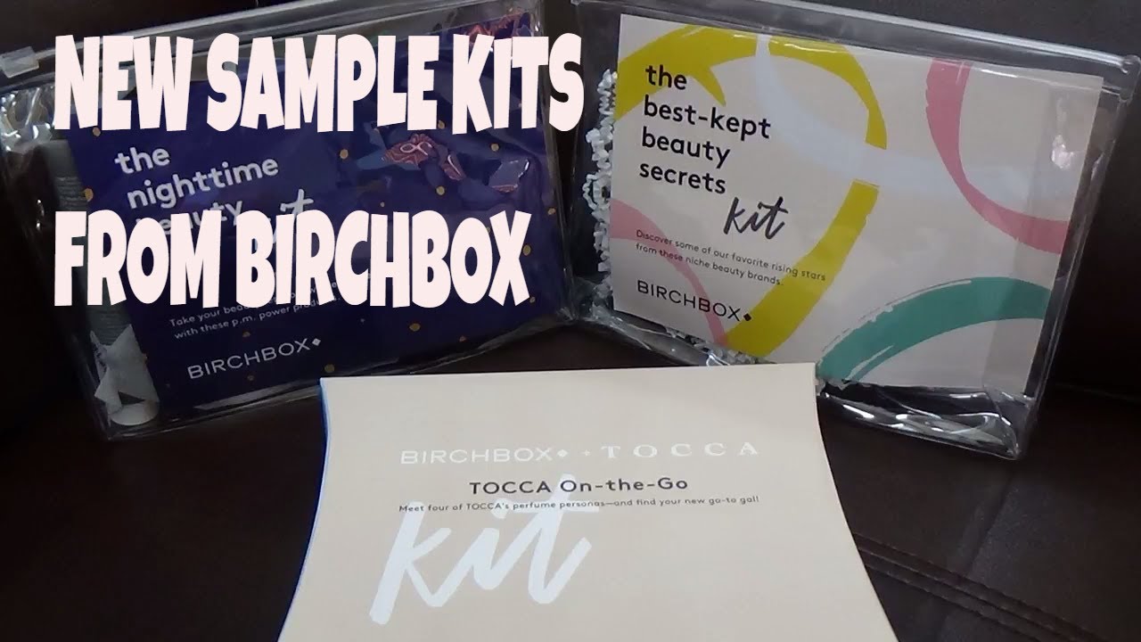 NEW BIRCHBOX SAMPLE KITS