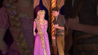 Rapunzel & Flynn Rider discuss their Valentines Day plans - Disneyland 2/9/25 in Fantasyland
