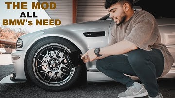 EVERY BMW OWNER SHOULD DO THIS! EASY WHEEL STUD CONVERSION