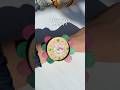 切るだけ簡単！推し腕時計 #親子時間 #おうち遊び #室内あそび #手作り腕時計 #腕時計