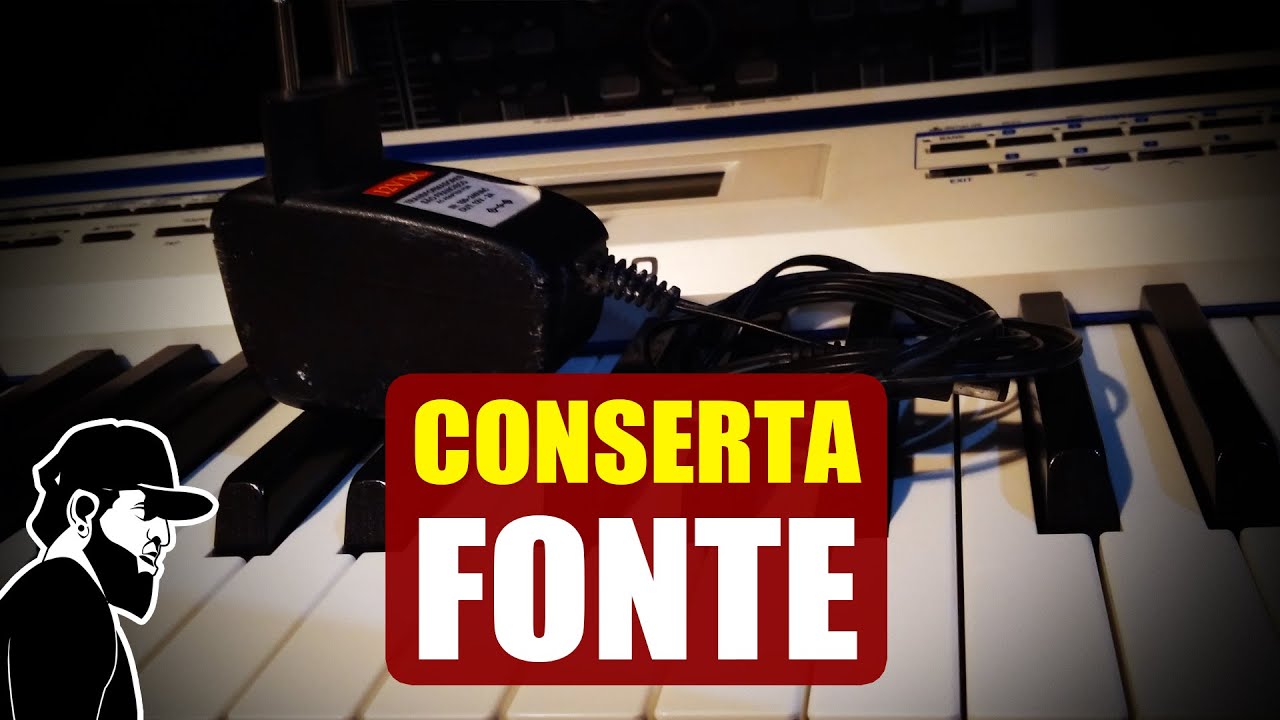 Como Testar e Consertar Fonte do Teclado | Tudo Sobre Teclado Musical