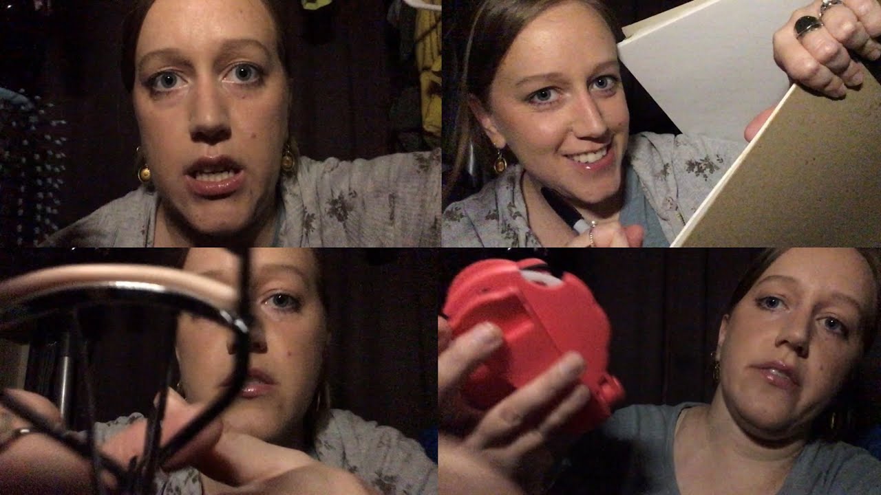 Oops I turned your hair purple😅 ..in the theater closet💜 (brush, straighten,+) ASMR Lofi 