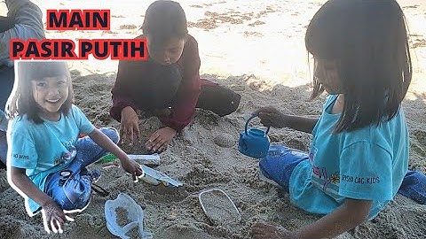 Chelsea Main Pasir Di Pantai Gili Lunjer Lombok❗Seru banget mainnya