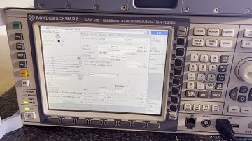 CMW500. Emtc and Connect Sensitivity