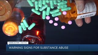 Warning signs for substance abuse