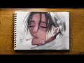 Drawing the Strongest special grade ? 💧 yuta Okkotsu watercolor speedpaint