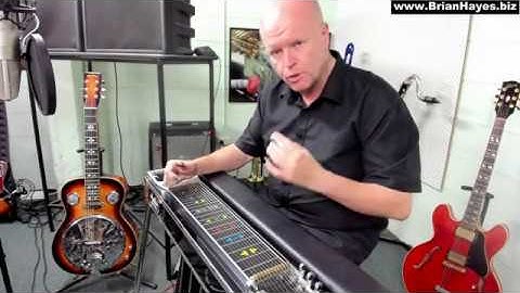 Volume Pedal Technique for Pedal Steel Guitar