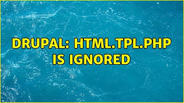 Drupal: html.tpl.php is ignored