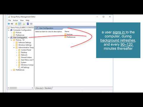 Lesson 6. Windows Server 2016: Active Directory and Group Policy. GPO. Computer Config / User Config