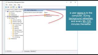 Lesson 6. Windows Server 2016: Active Directory and Group Policy. GPO. Computer Config / User Config
