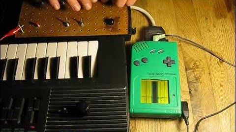 LoFi Ninja - Circuit Bent GameBoy - keyboard modulator