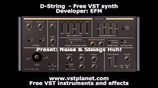 D-Strings - Free VST synth - vstplanet.com