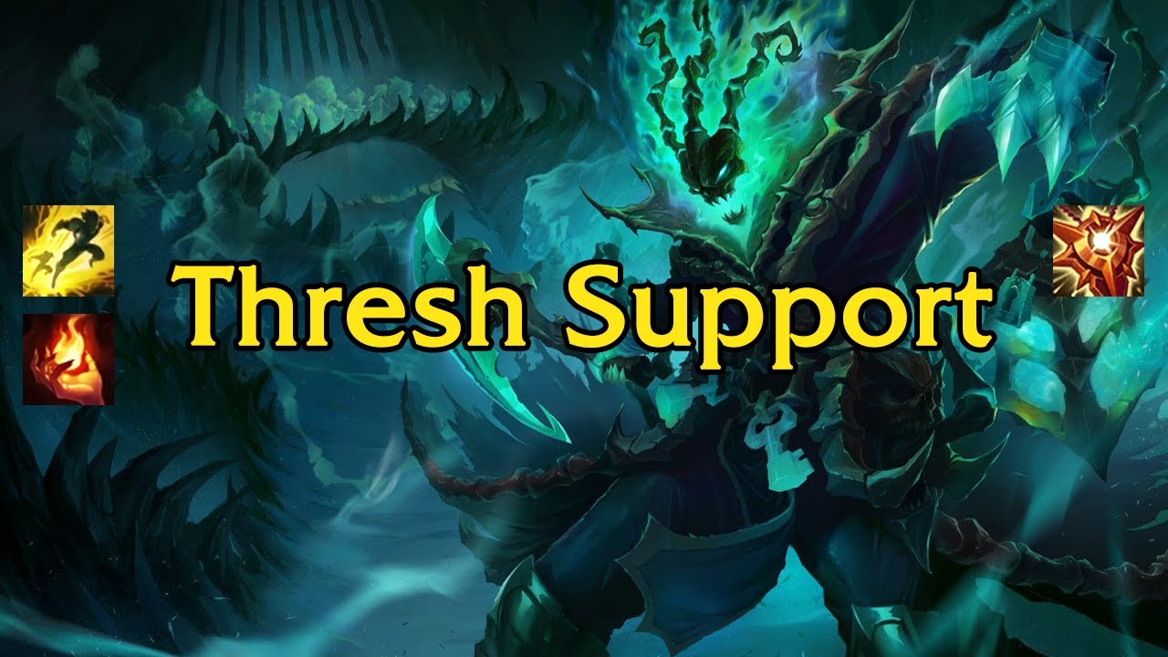 SoloQ GrandMaster Thresh support gameplay by waclaweccc