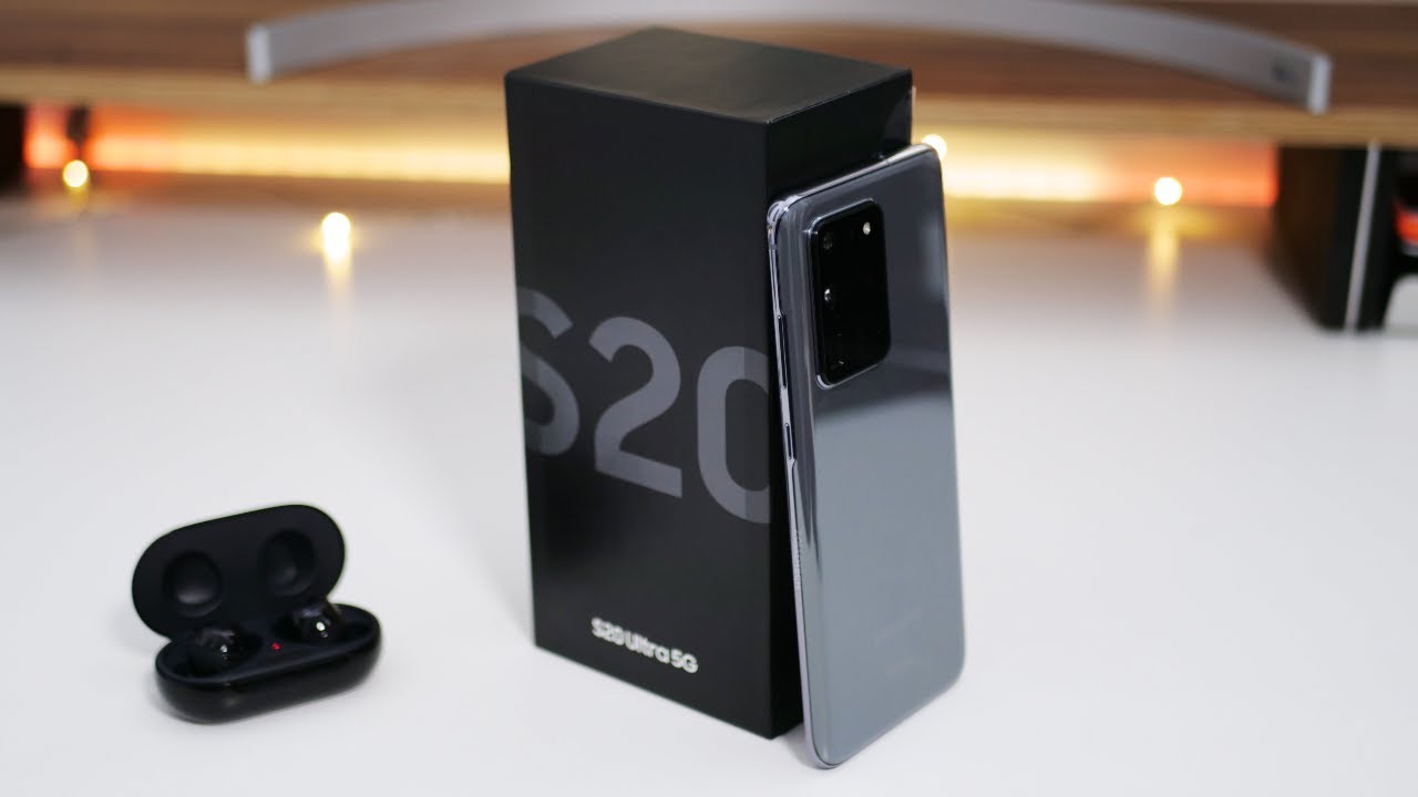 Samsung Galaxy S20 Ultra 5G Unboxing, Setup and First Look 