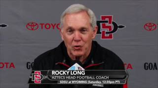 Celebrity SDSU FOOTBALL: ROCKY LONG - WYOMING PREVIEW - 11/15/16 Profile