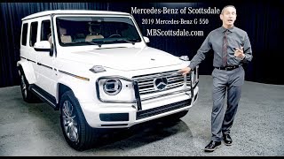 Whats New Whats Different -The 2019 Mercedes-Benz G550 Suv Review From Mercedes Benz Of Scottsdale