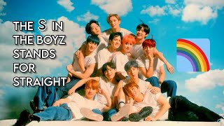 the S in THE BOYZ stands for straight
