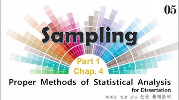 (Lesson 4) Part 1, Chapter 4. Sampling