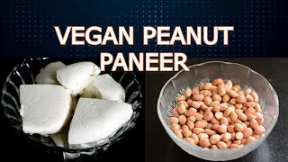 Pure Vegan Paneer || Protein rich Peanut Paneer || Dr Khadar || Dr Khadar Lifestyle