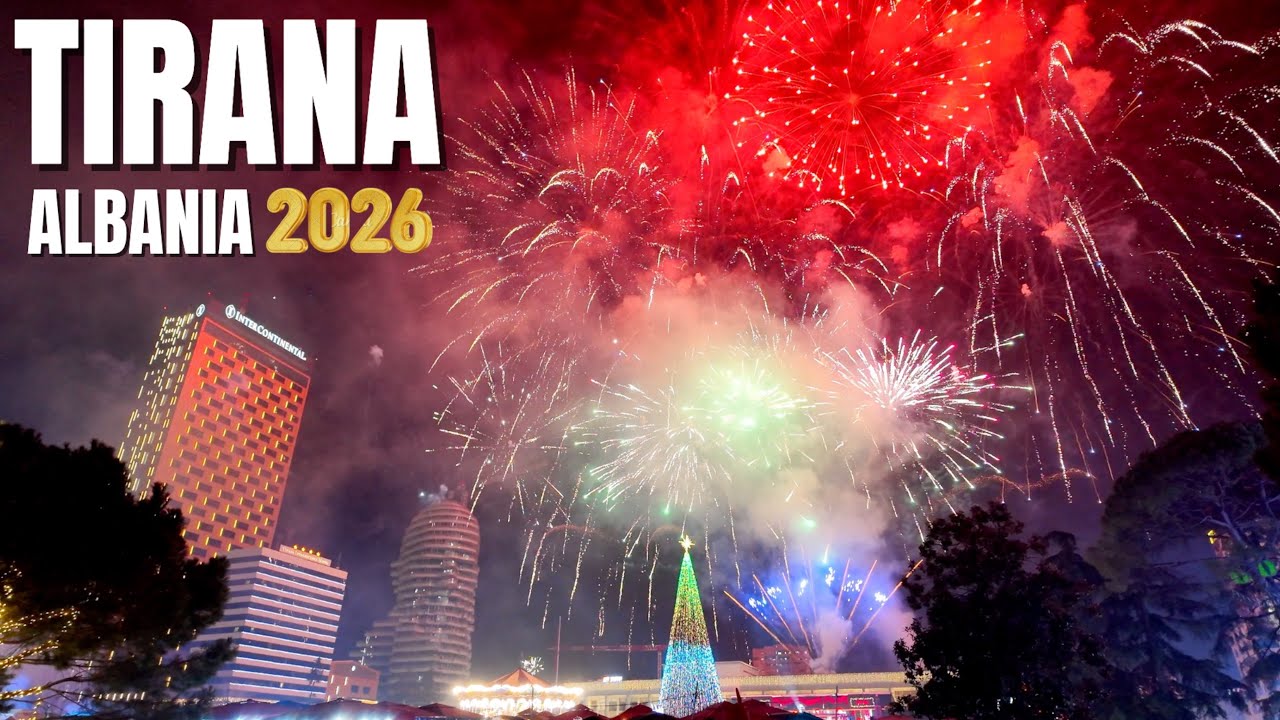 TIRANA FIREWORKS 2026 [4K UHD]