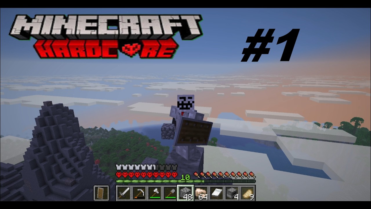 Trafił mi się fajny seed na start | Minecraft hardcore #1 sezon II