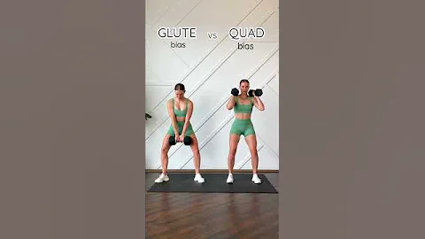 GLUTES VS. QUADS #shorts