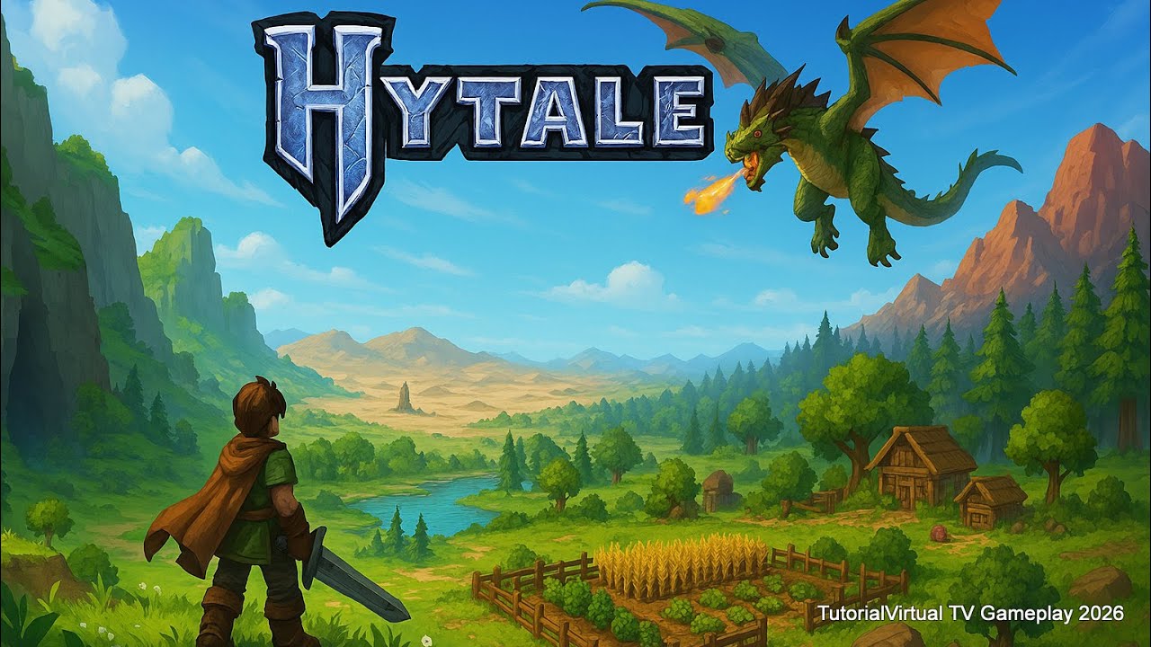 Hytale Update 2 (Jan 24, 2026): Expanding Sandbox Gameplay with Dragons, Farming, and Exploration.