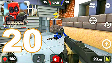 Kuboom - Gameplay Walkthrough Part 20 - Kriss Review Gun (Android Games)