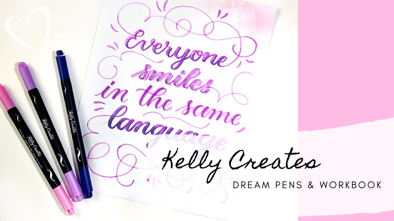 Kelly creates dream pens y workbook YouTube