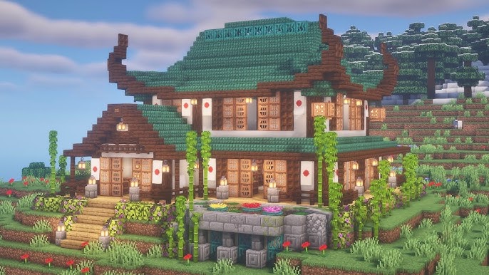 Casa Japonesa Pequeña 😍 #minecraft #minecraftbuilding #minecraftideas # minecrafttutorial #minecrafthouse #minecrafthousetutorial…