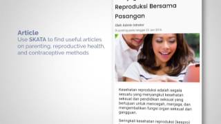 Indonesia: Skata - Mobile App for Family Planning screenshot 1