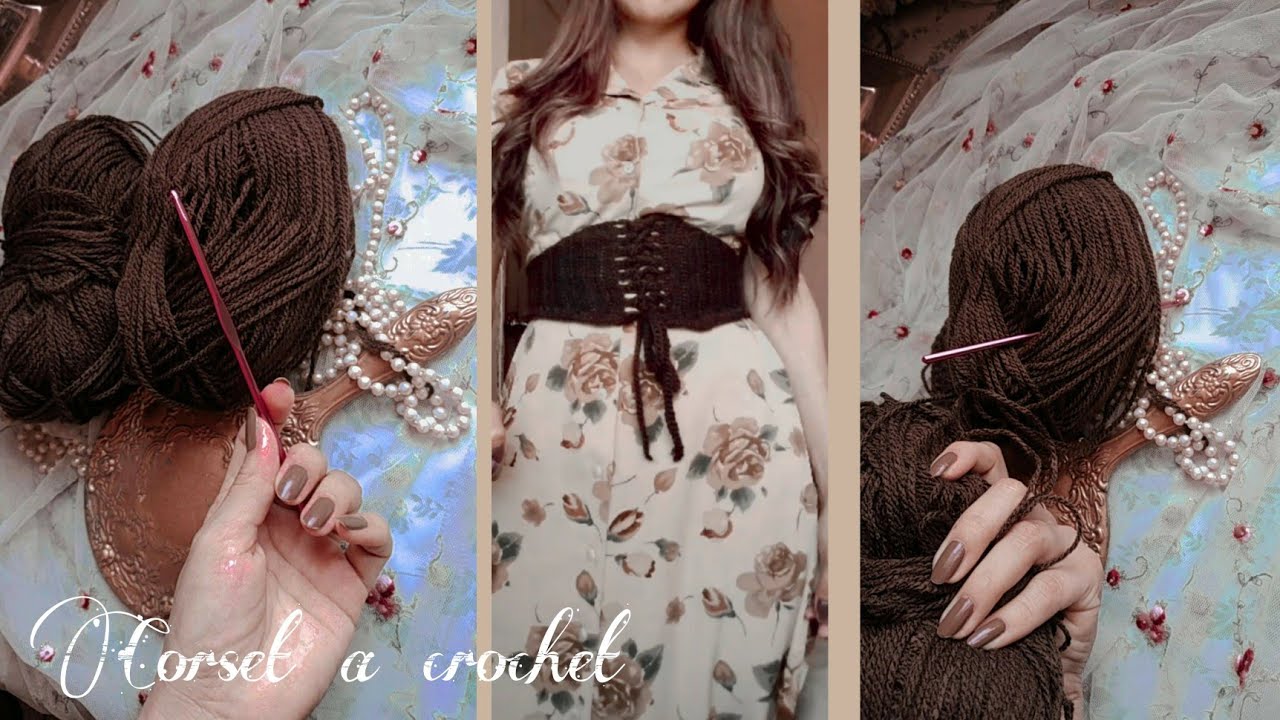 Corset a Crochet - Fácil - Paso a Paso - Pashmina27