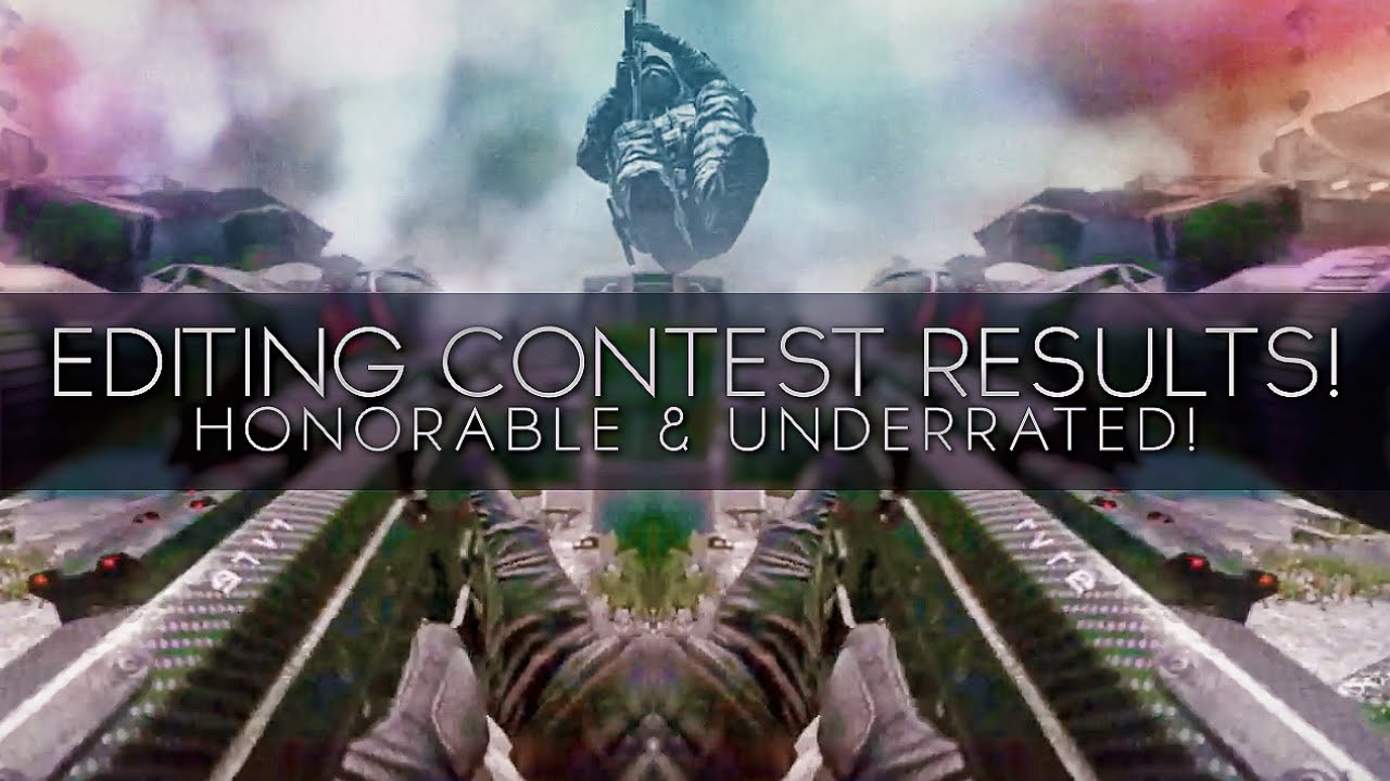 Editing Contest V2 RESULTS! - Honorable Mentions & Underrated Editors