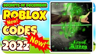 New Codes Era Of Althea By Arcadia Productions Ap, Roblox Game, All Secret Codes, Working Codes