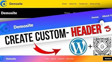 How to Make a Website Header in WordPress Gutenberg Block Editor Step by Step?