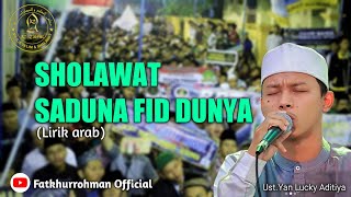 Download Lagu SA'DUNA FIDDUNYA - Sholawat Kesukaan Mbah Maimun Zubair || voc. Ust Yan Lucky Aditya - (Azzahir) MP3