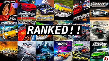 Ranking ALL 25 Need For Speed Games From Worst To Best!!