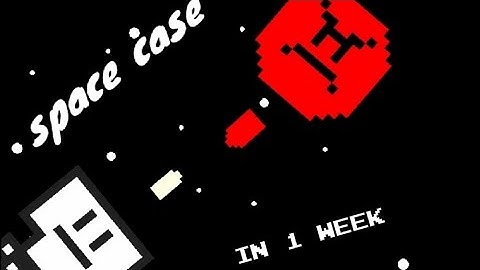 I made a space game in Scratch in one week!