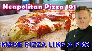 Easy Italian Pizza Dough Recipe!  Napolitana Pizza 101!   Pizza in your Ooni or Gozney Roccbox.