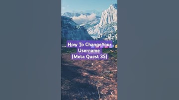 How To Change Your Username | Meta Quest 3S Tutorial #vtuber #oculus #virtuallife #tutorial #howto