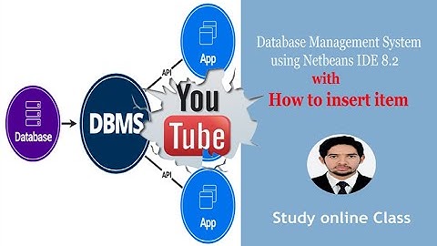 How to insert item into database table in JAVA using Netbeans-8.2