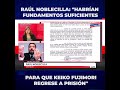 🔴🔵Raúl Noblecilla: "Habrían fundamentos suficientes para que Keiko Fujimori regrese a prisión"