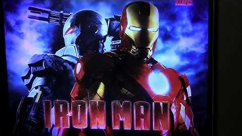 Pinball, Iron Man w Cointaker.com LEDs