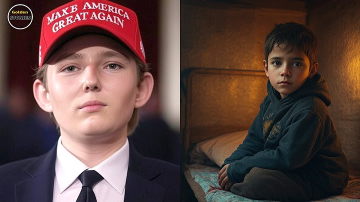 When Barron Trump Helps a Homeless Boy, His Selfless Gesture Leaves People Speechless