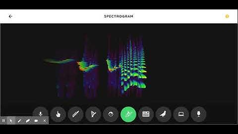 Chrome Music Lab - Spectrogram
