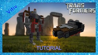 Transformers Drift in Minecraft - 1:1 Scale - Tutorial