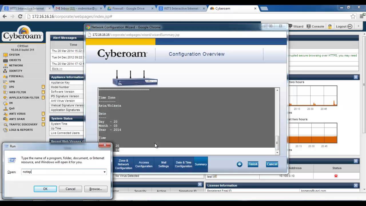 Step by Step Cyberam Configuretion