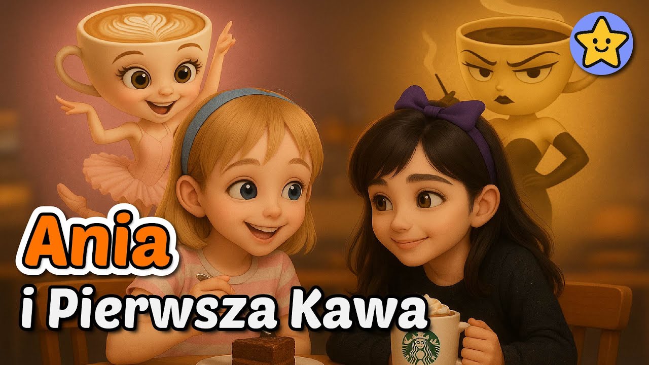 🤎☕ Ania i Pierwsza Kawa - Audiobook na dobranoc - Moja Bajkolandia ☕🤎